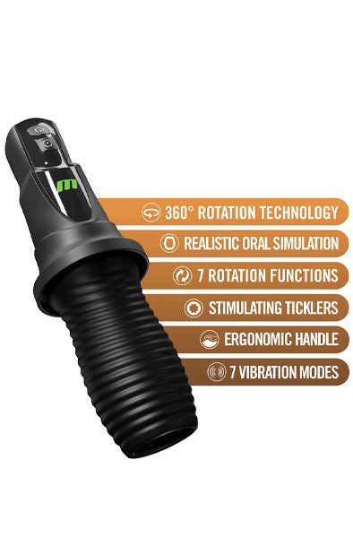 3rd Base Vibrating & Rotating Stroker