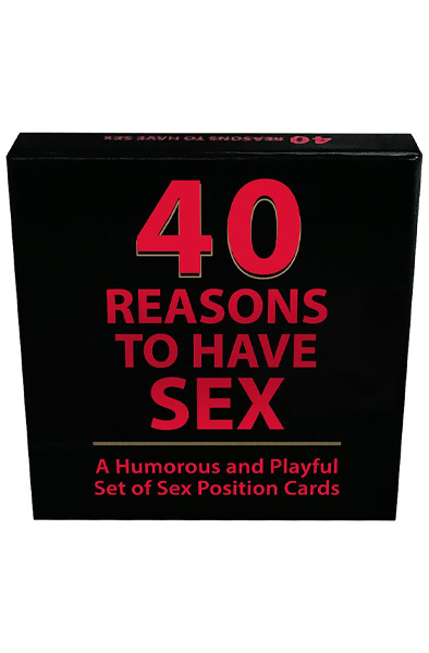 40 Reasons To Have Sex