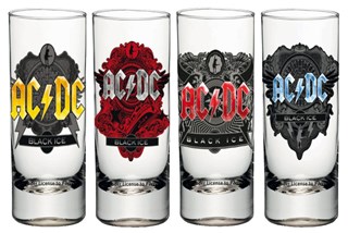 Ac/dc Black Ice Shottilasit - 4-pack