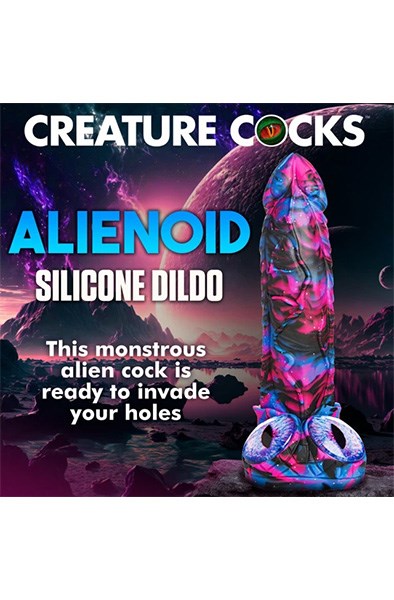 Alienoid Silicone Dildo 22 cm