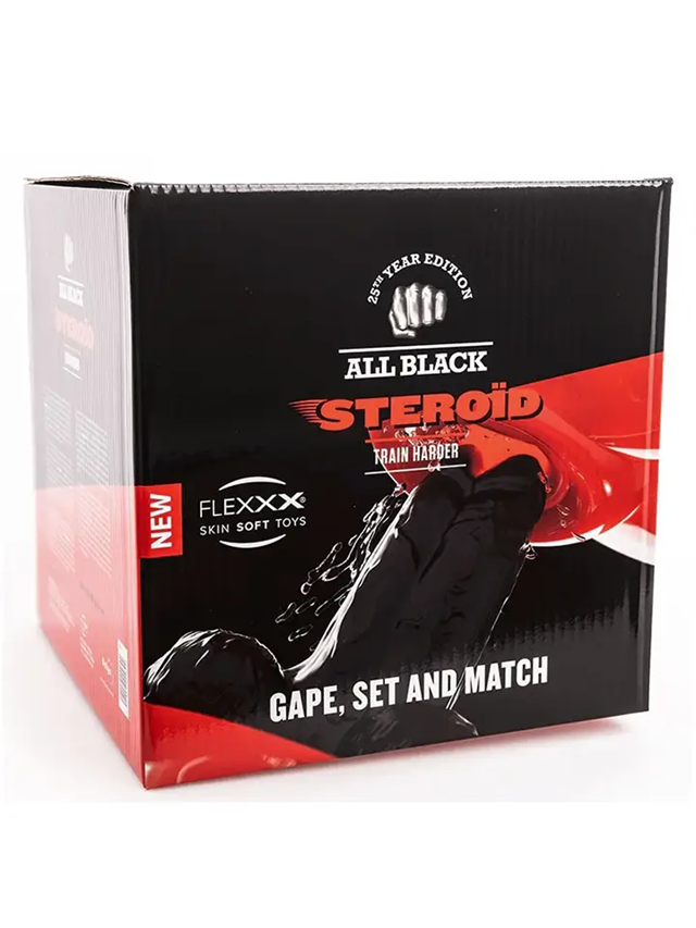 All Black Steroïd Gape, Set & Match 30,5 cm