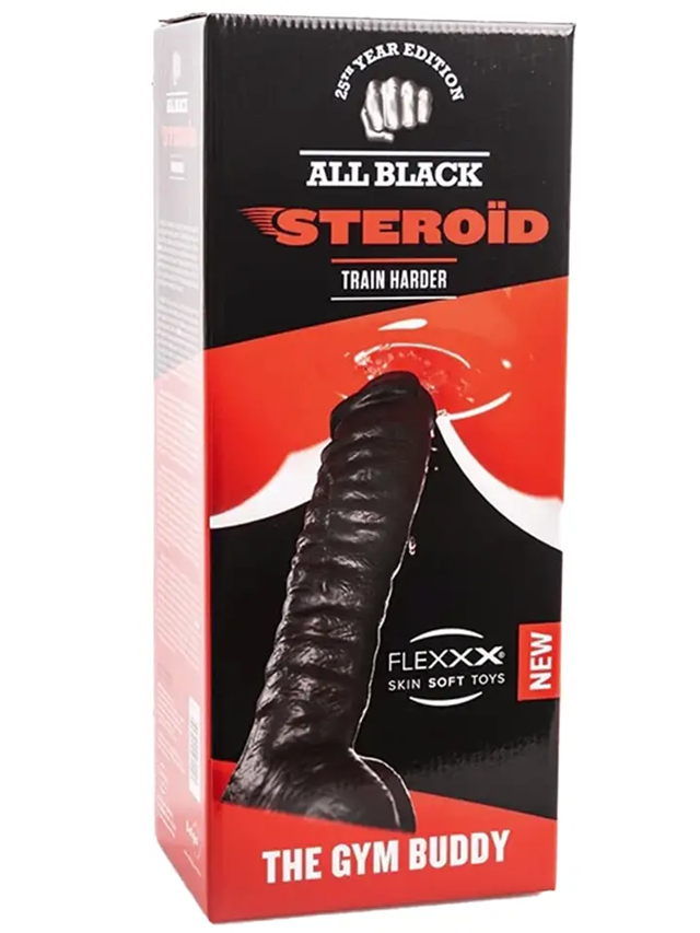 All Black Steroïd The Gym Buddy 33,5 cm