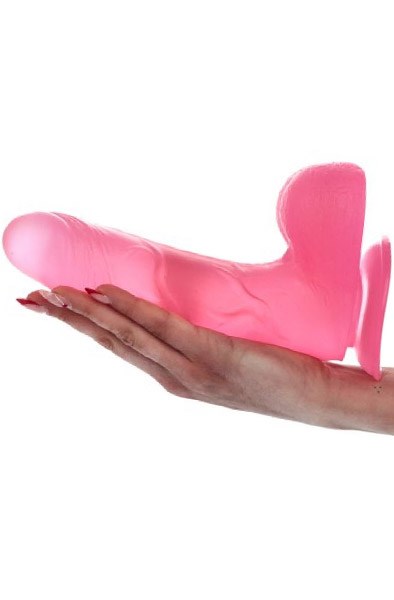 Alvaro Dildo Transparent Pink 23 cm