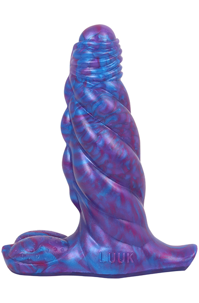 Bad Demon Seraphon Vibrating Dildo Purple 13,5 cm