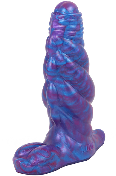 Bad Demon Seraphon Vibrating Dildo Purple 13,5 cm