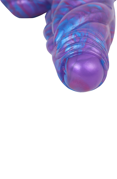 Bad Demon Seraphon Vibrating Dildo Purple 13,5 cm