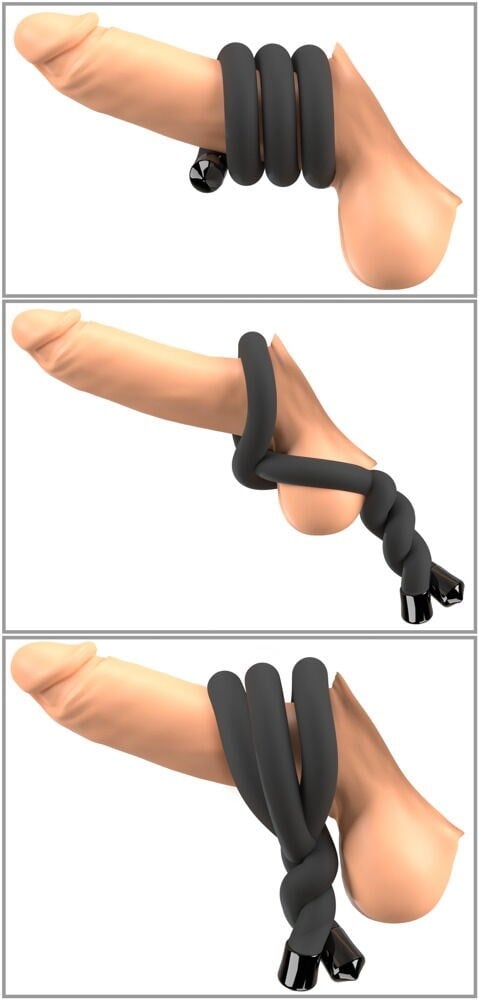 Bendable Cock & Ball Ring