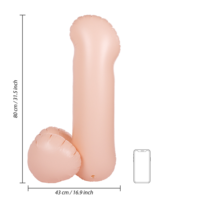 Blow-up Dick - 80 cm - Flesh