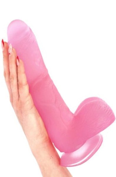 Costanzo Dildo Transparent Pink 25 cm