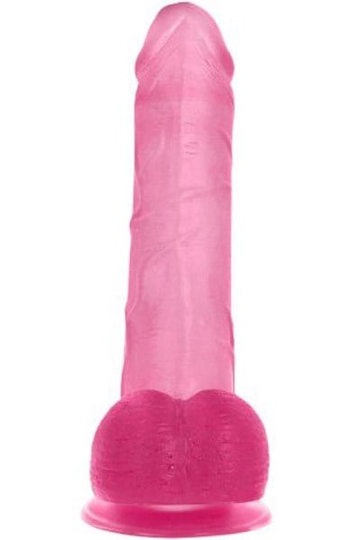 Costanzo Dildo Transparent Pink 25 cm