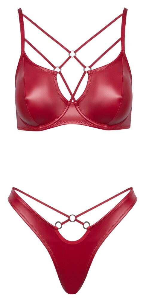 Bra Set Red