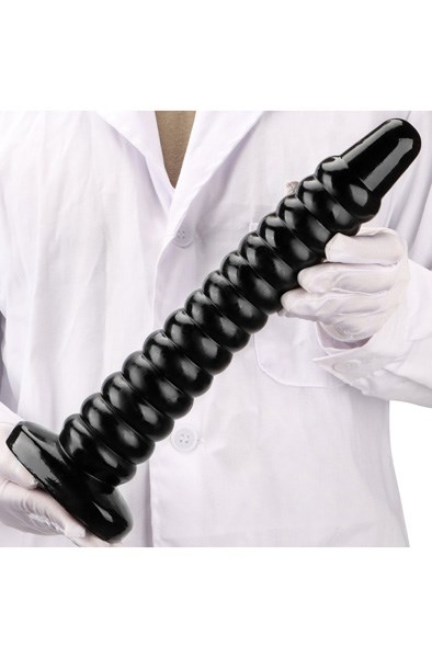 Darksil Worep Dildo Black 35 cm