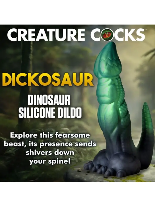 Dickosaur Dinosaur Silicone Dildo 18,5 cm