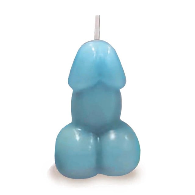 Eden’s Candle - Vanilla Scented Penis - Blue