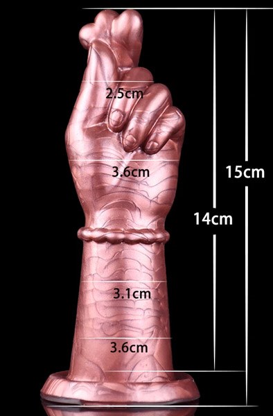 Fist Impact Finger Heart Plug 15 cm