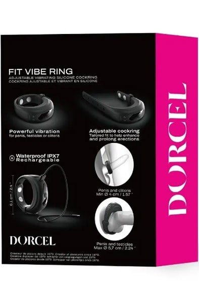 Fit Vibe Ring Adjustable Vibrating Cockring