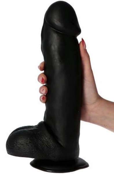 Fulvio Dildo Black 31 cm