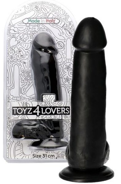 Fulvio Dildo Black 31 cm