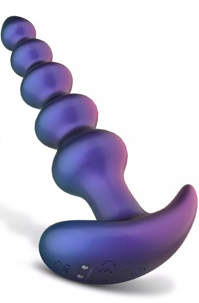 Galaxy Force Vibrating Butt Plug With Remote