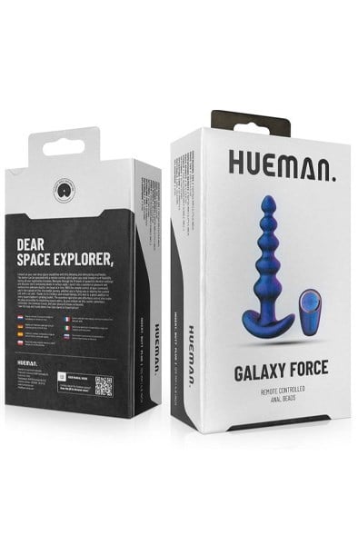 Galaxy Force Vibrating Butt Plug With Remote