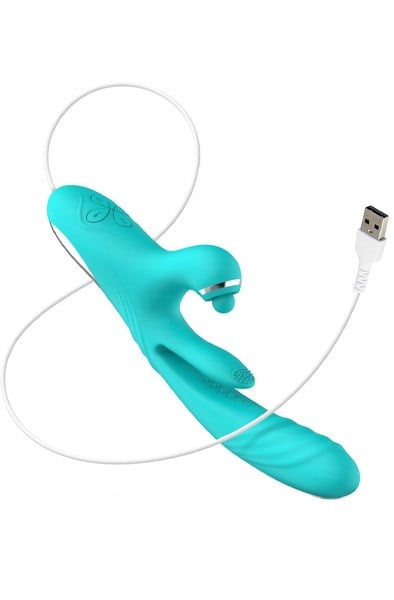 Lisa Thrusting G-Spot Rabbit Vibrator