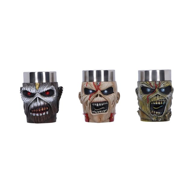 Iron Maiden Shotglas Eddie 3-Pack