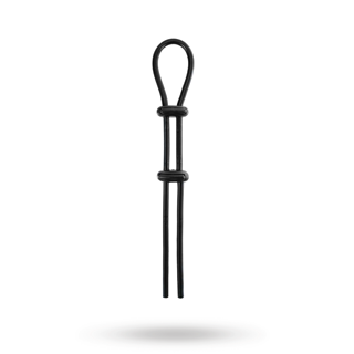 Jet Horny Lasso Cock Ring With Ball Strap