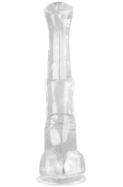 Jumpy Clear Monster Dildo L 33,5 cm