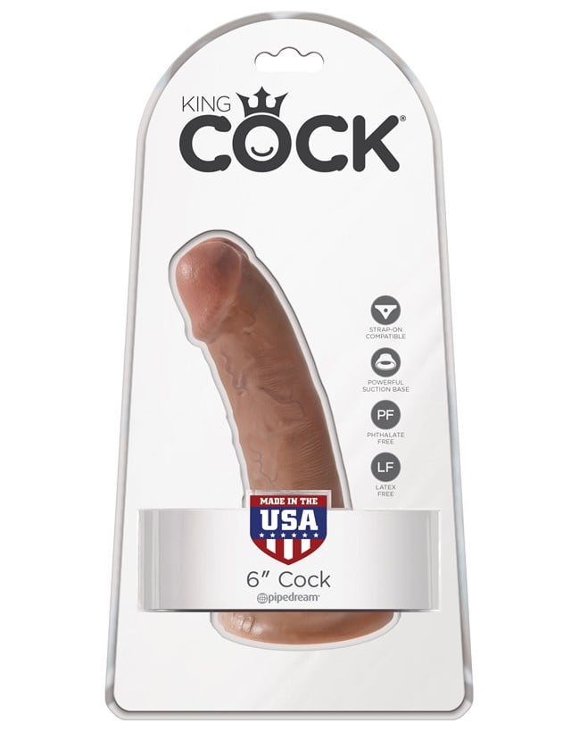 King Cock 15cm - Ruskettunut