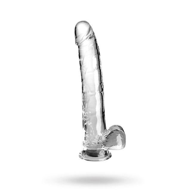 King Cock Clear 28 cm with Balls