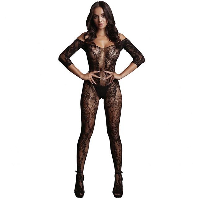 Lace Sleeved Bodystocking