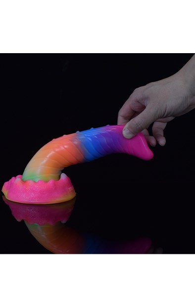 Lizard Glow-in-The-Dark Dildo 22 cm