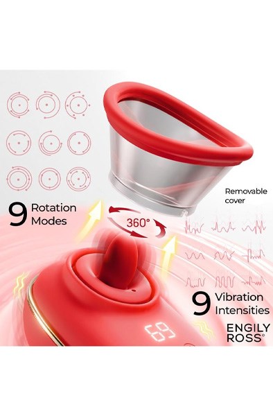 Lizer Stimulator With Licking, Vacuum Pump & Vibration