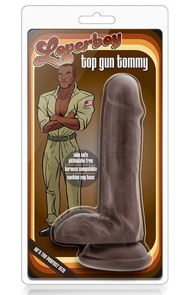 Loverboy Top Gun Tommy Chocolate 15cm