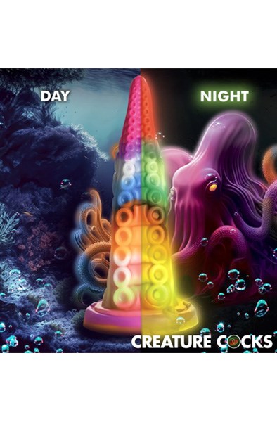 Luminoctopus Glow-In-The-Dark Dildo 18,3 cm