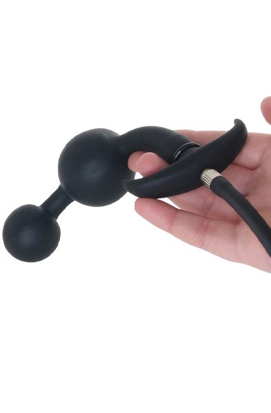 Master Series Inflatable Silicone Anal Plug