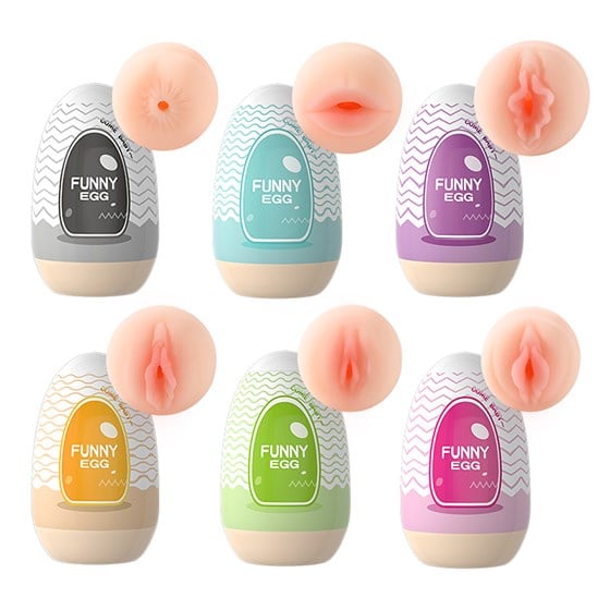 Masturbation Cup Vagina Egg 6 pcs