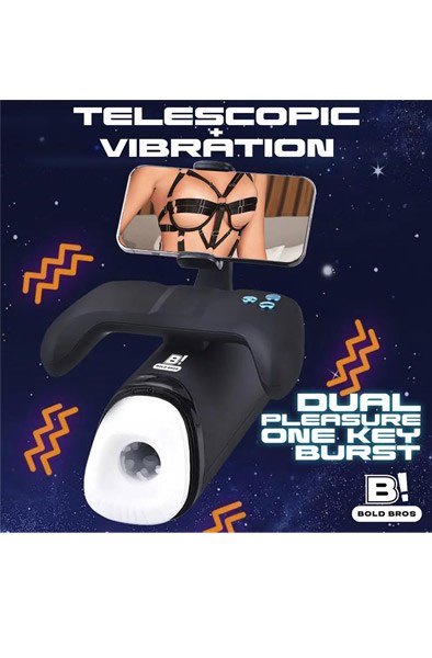 Thrusting, Vibrating and Heating Masturbator