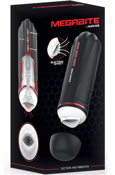 Megabite Mouth Suction & Vibration Masturbator