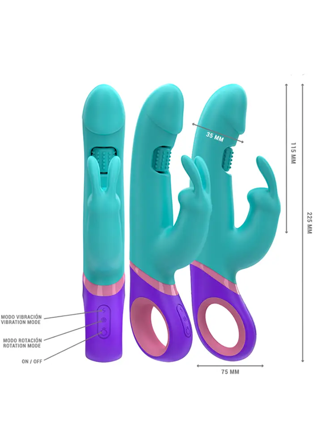 Monica Rabbit With Rotating G-spot Stimulator