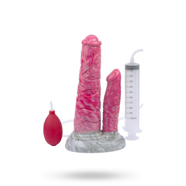 Monster Duolis Ejaculator Dildo 25 cm