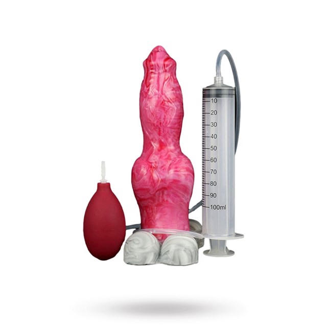 Monster Ejaculator Dildo Sortol 23 cm