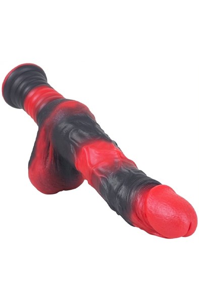 MonsterRed Realix Dildo With Handle 26 cm