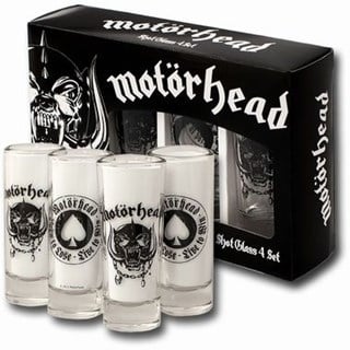 Motörhead Shottilasit 4-pack