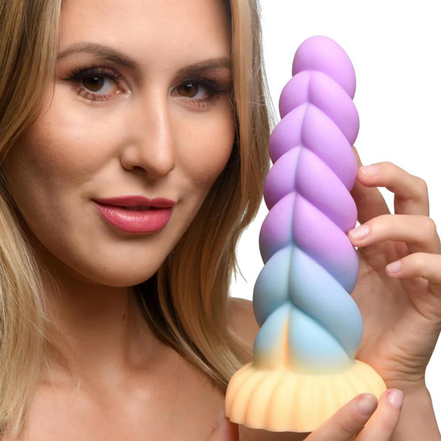 Mystique Silicone Unicorn Dildo 21 cm