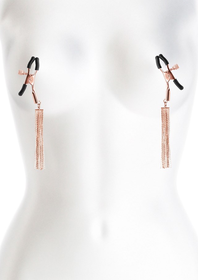 Bound Adjustable Nipple Clamps D2 Rose Gold