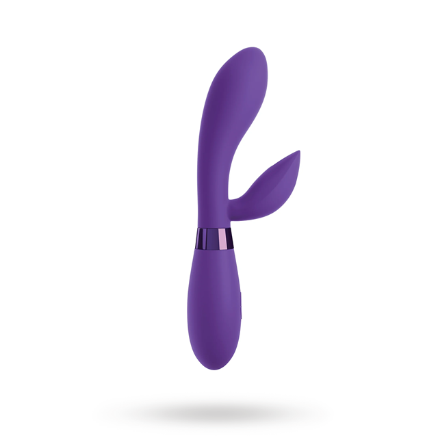 OMG! Rabbits #Bestever Silicone Vibrator Purple