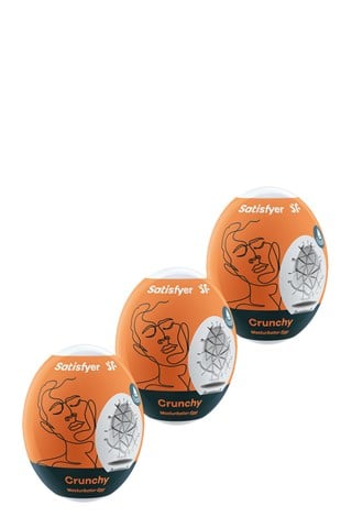 Masturbator Egg Crunchy 3-pcs