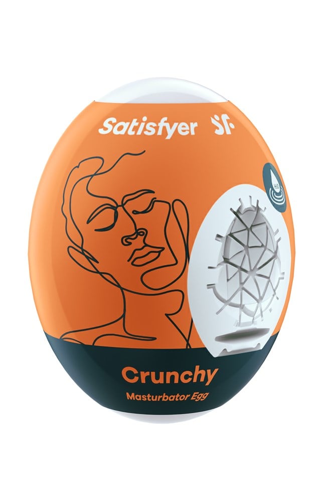 MASTURBATOR EGG CRUNCHY 3-PCS