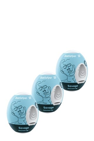 Masturbator Egg Savage 3-pcs